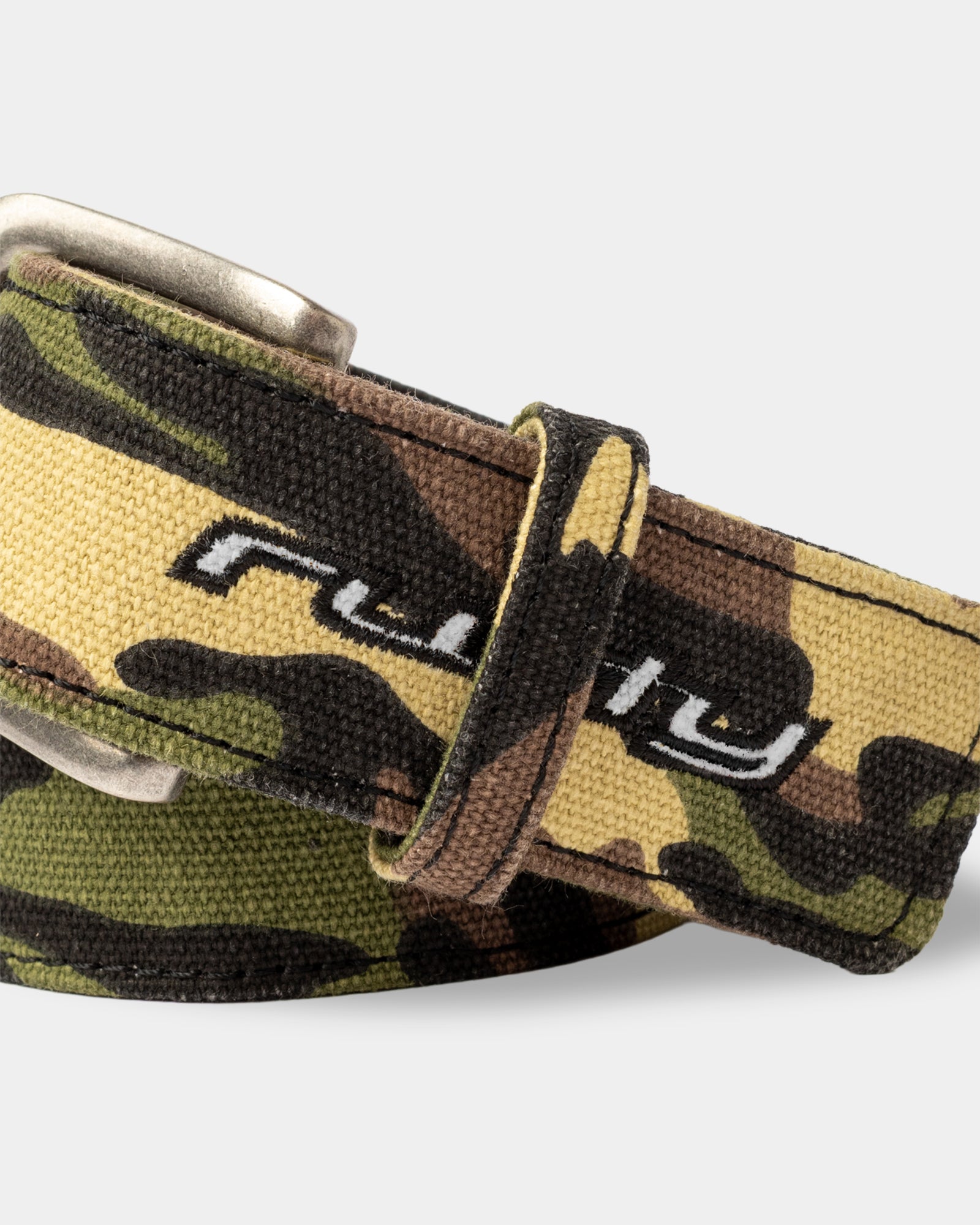 Mens Raid Camo Canvas Belt