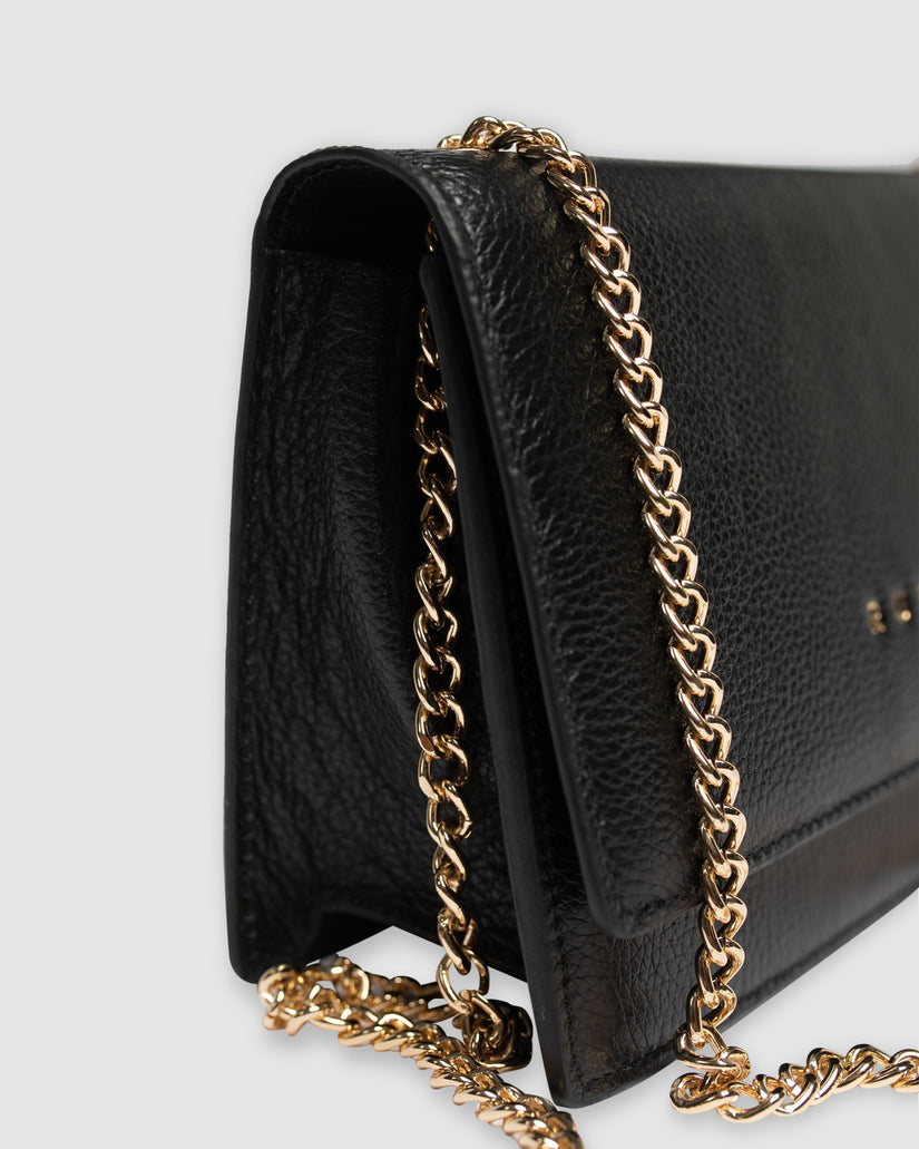WOMENS HONOUR LEATHER CHAIN BAG