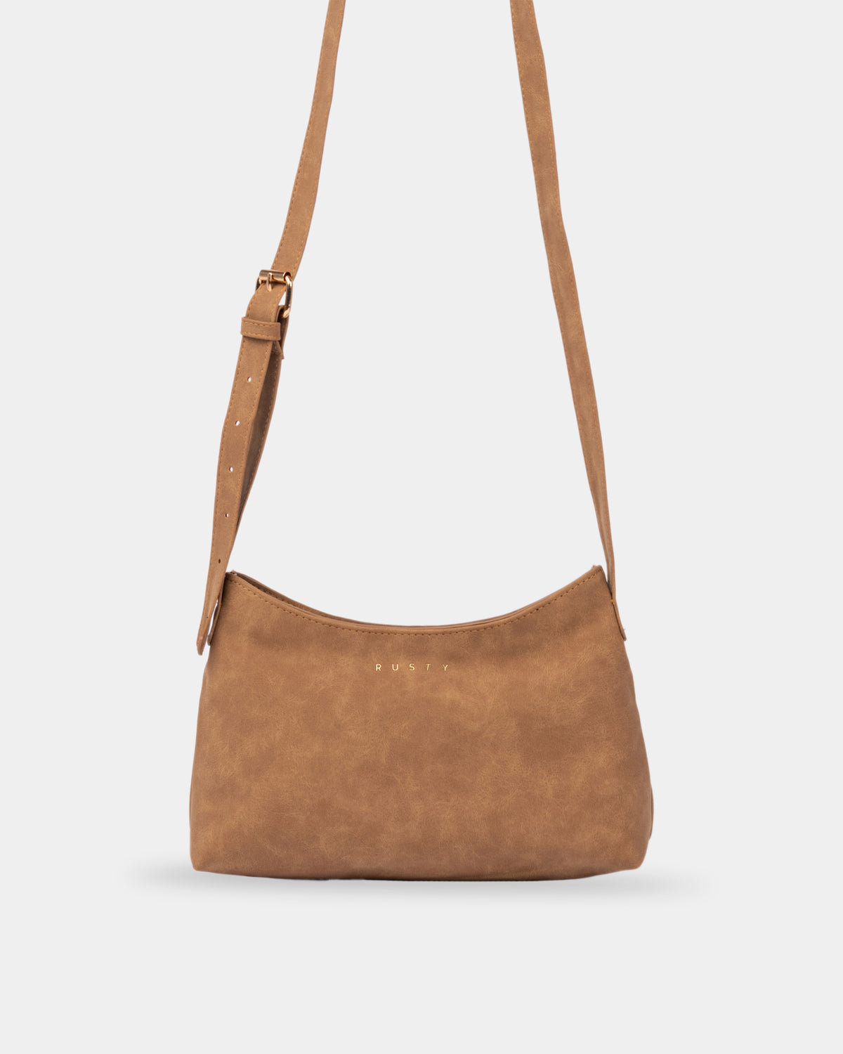 Womens Aria Suede Shoulder Bag