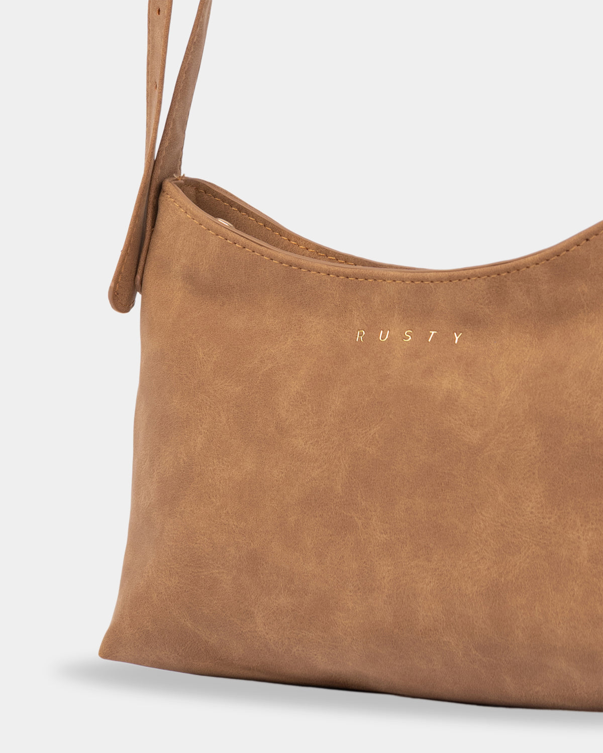 Womens Aria Suede Shoulder Bag