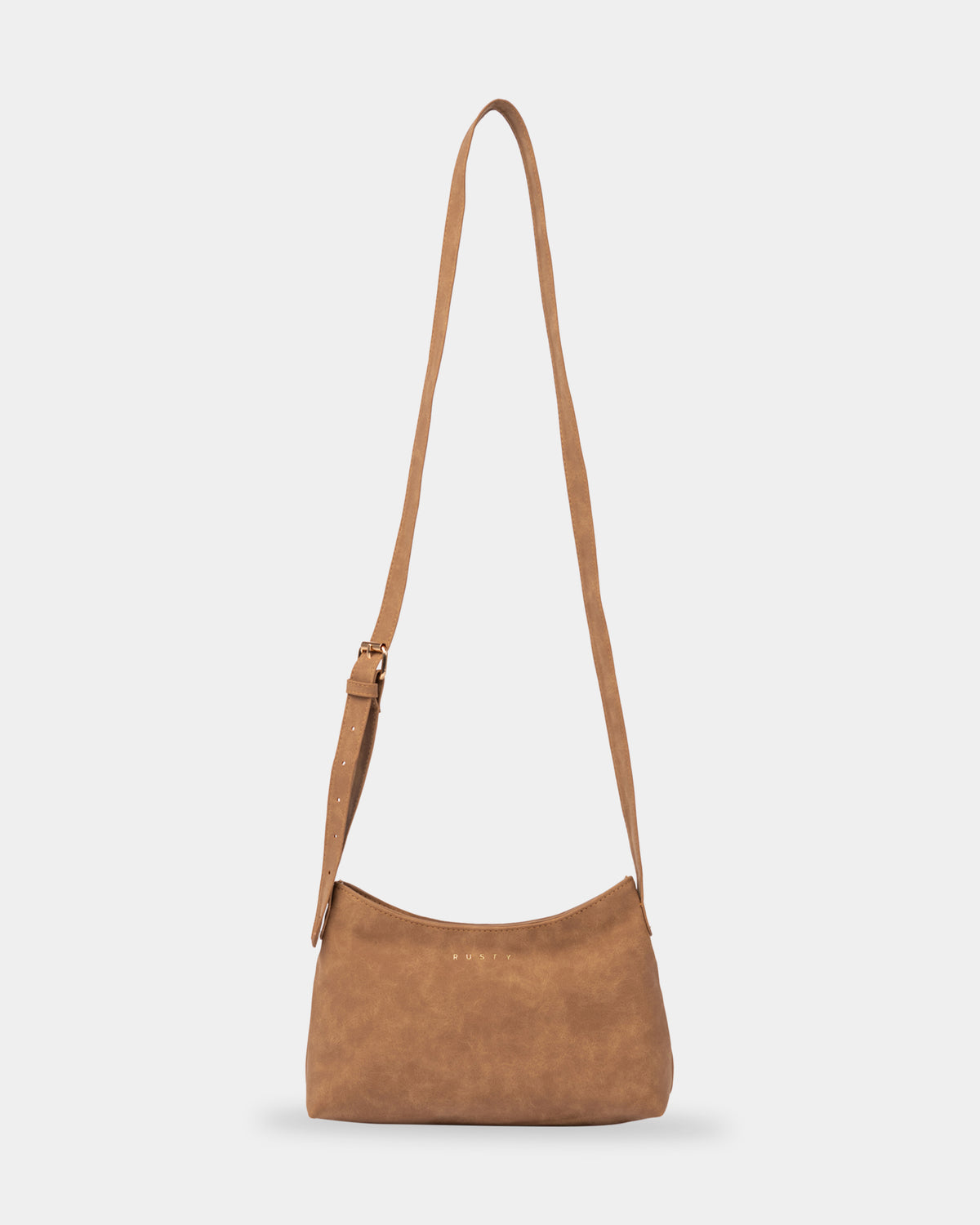Womens Aria Suede Shoulder Bag