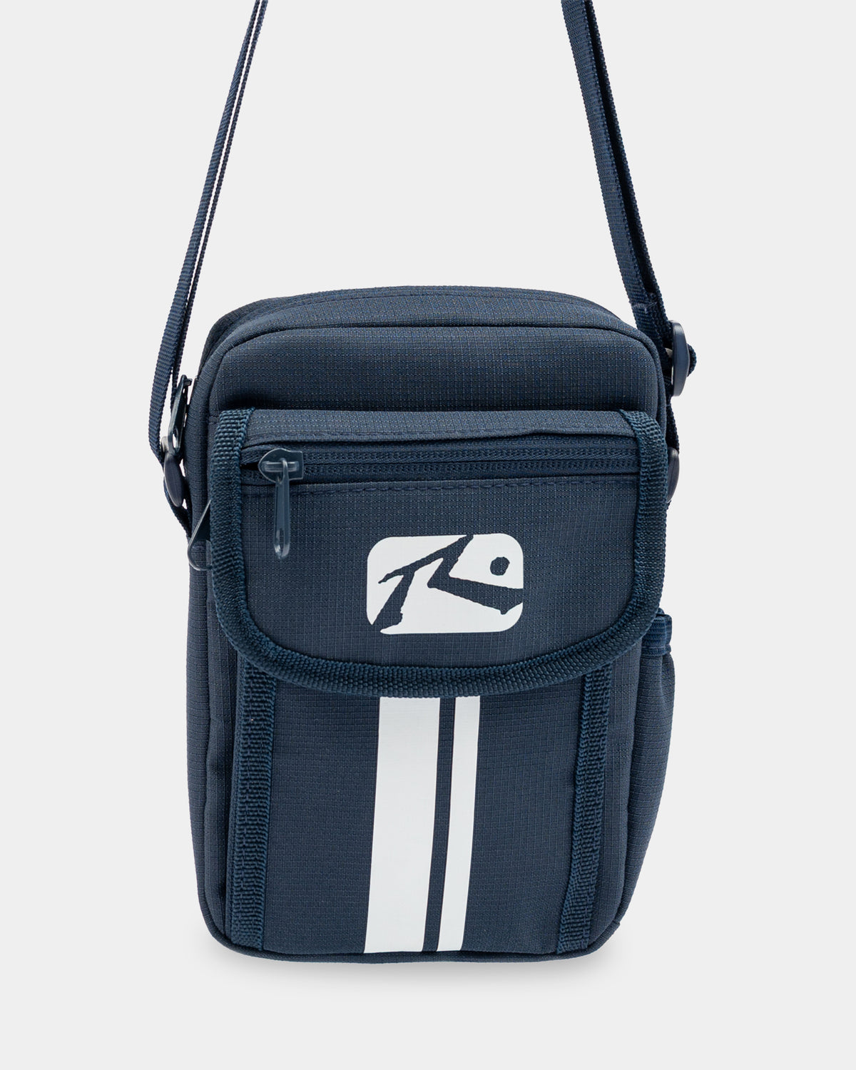 White Lines Crossbody Bag