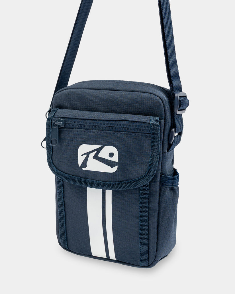 White Lines Crossbody Bag