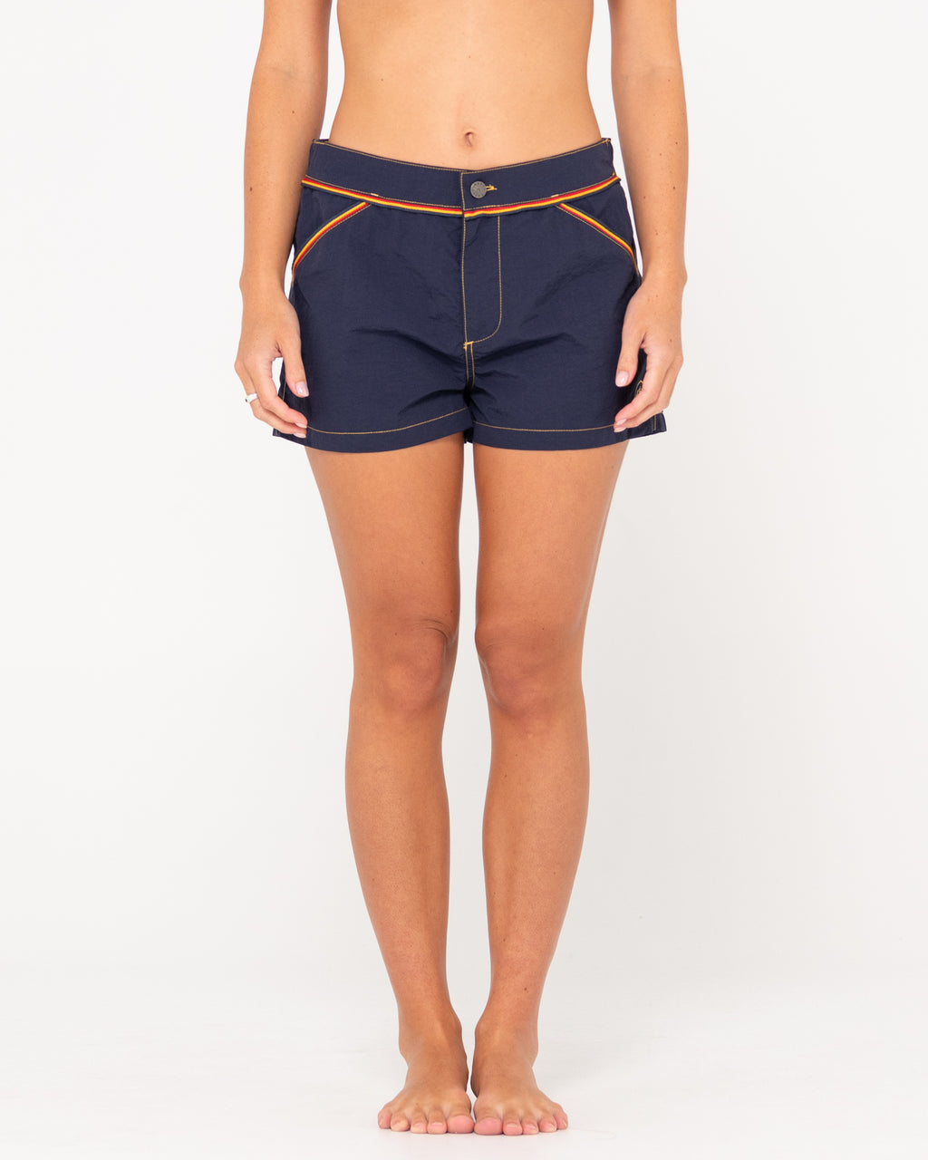 WOMENS SIDE STRIPE BOARDSHORTS