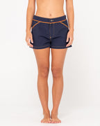 WOMENS SIDE STRIPE BOARDSHORTS