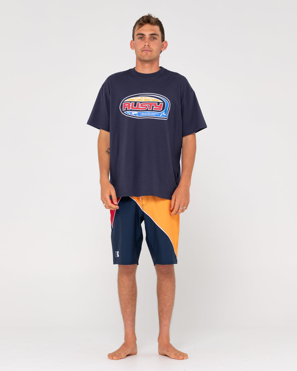 MENS MONDRIAN SLANT BOARDSHORTS