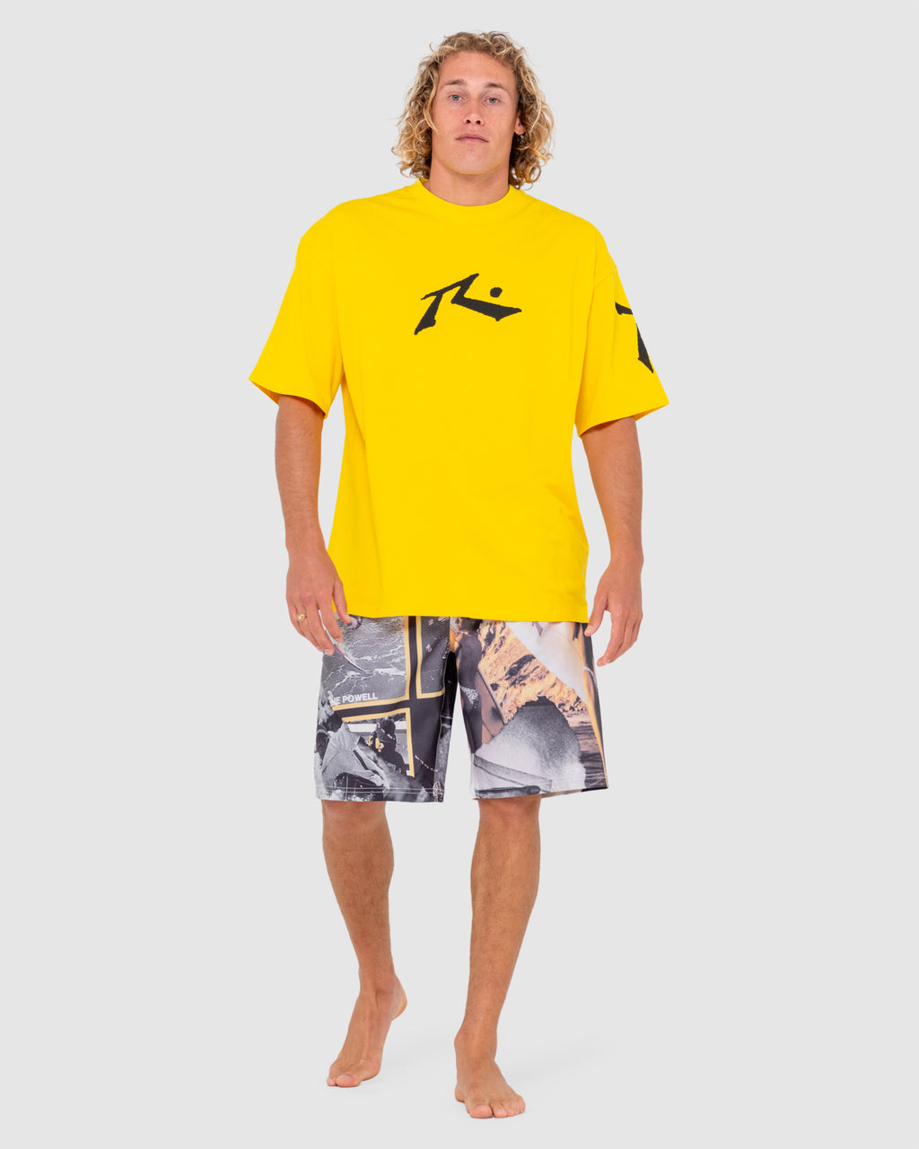 MENS PASTE UP BOARDSHORTS