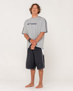 Mens Straight Pipe Fixed Waist Boardshorts