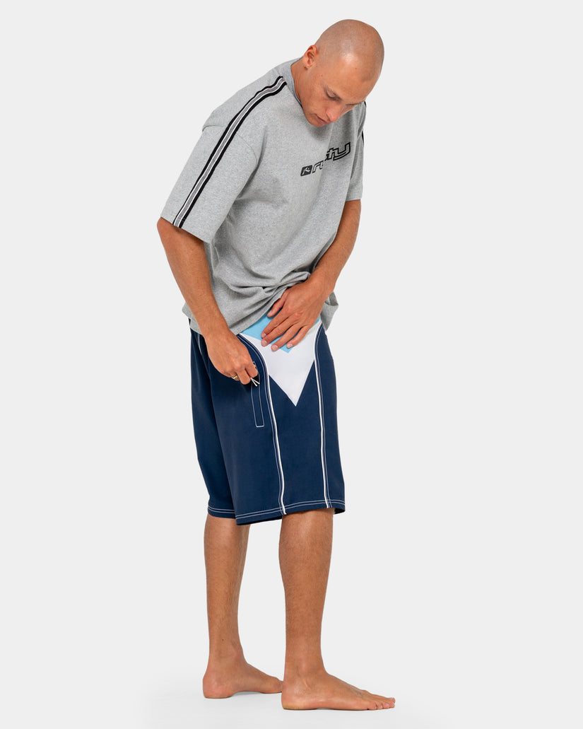 Mens Straight Pipe 23" Boardshorts