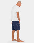 Mens Pick Pocket Elastic Waist 22" Boardshorts
