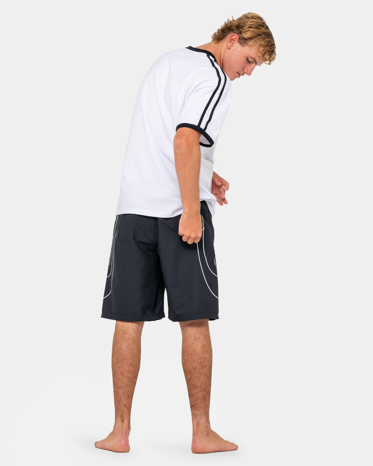 Mens Charger Elastic Waist 21" Boardshorts