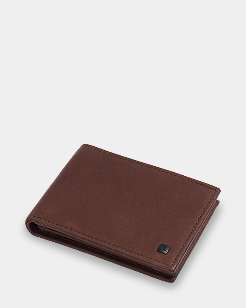 Mens K-Roo RFID Slim Leather Wallet
