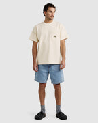 MENS HEAVY VINTAGE POCKET EMBLEM SHORT SLEEVE T-SHIRT