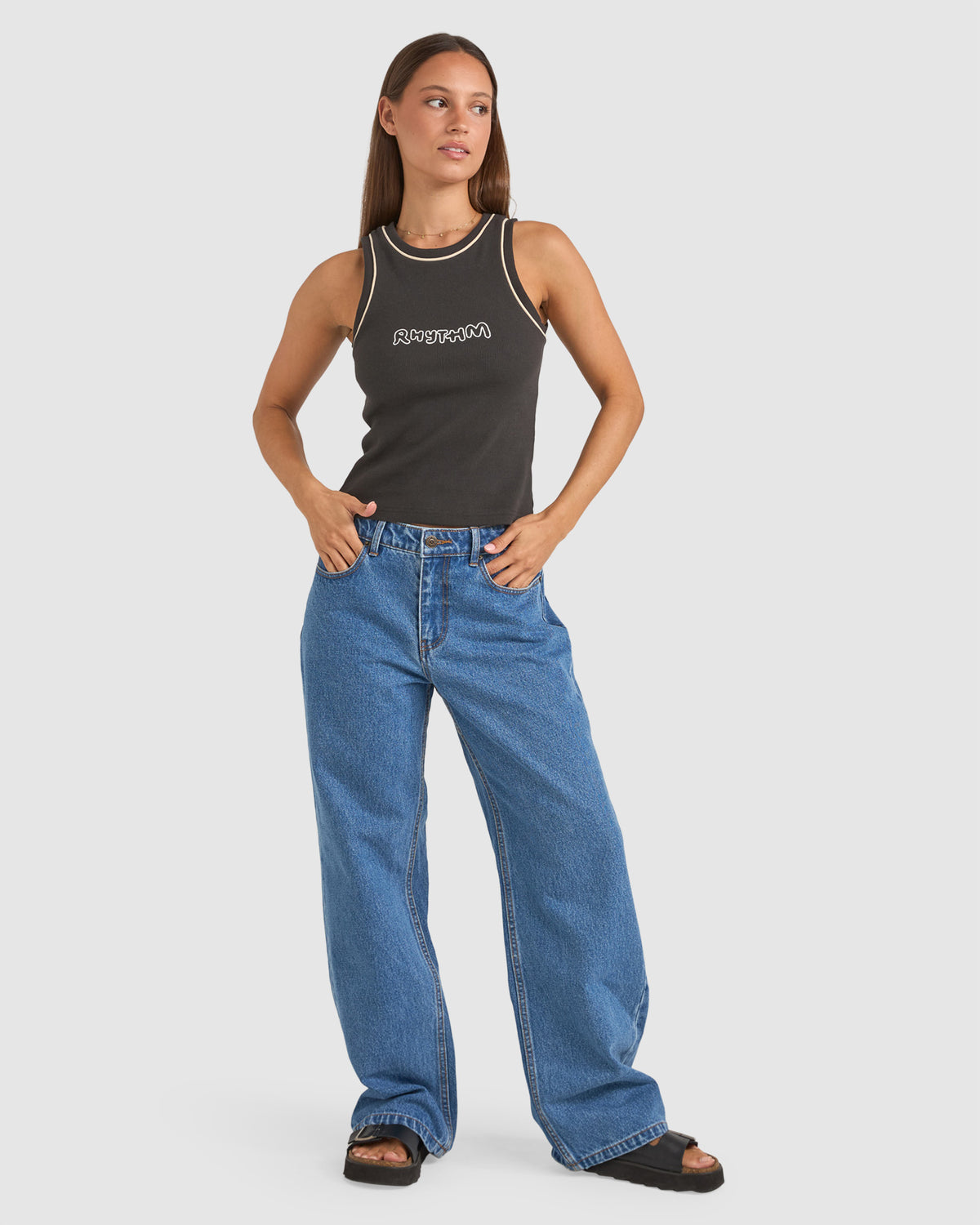 WOMENS LULA LOW RISE JEANS