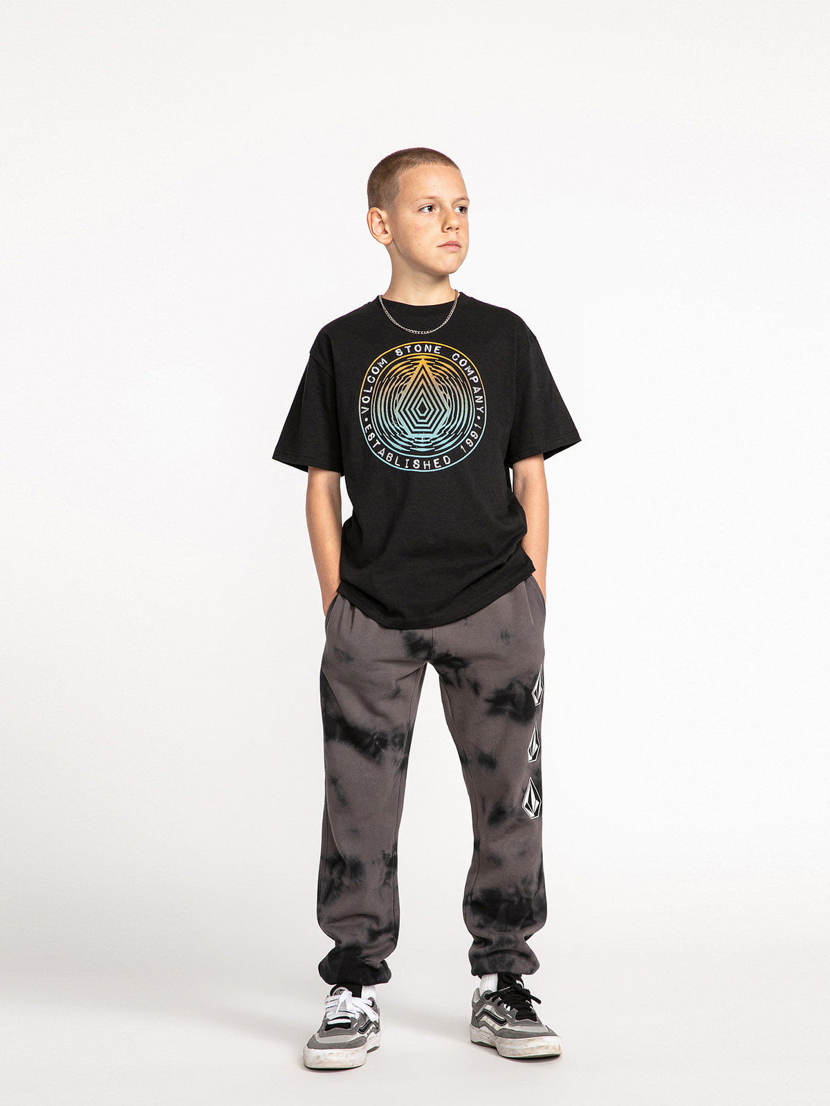Boys 8-16 Iconic Stome Plus Track Pants