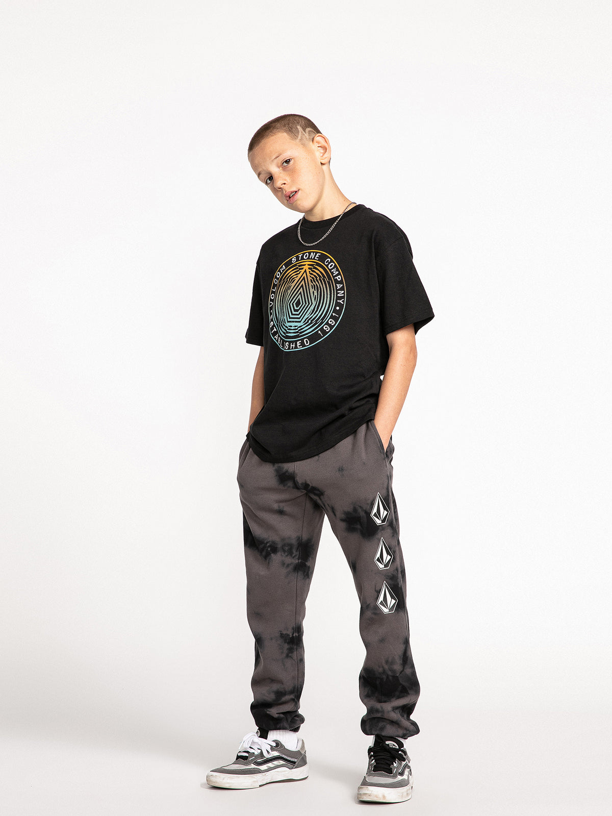 Boys 8-16 Iconic Stome Plus Track Pants