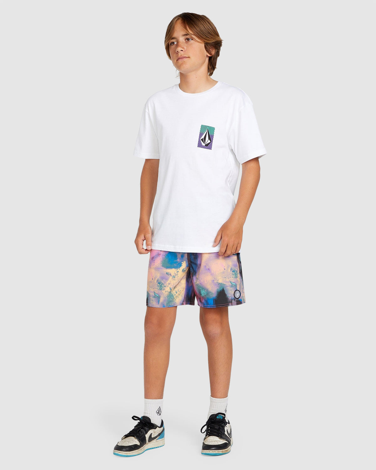 Boys 8-16 Mix Pack Trunk 12" Boardshorts