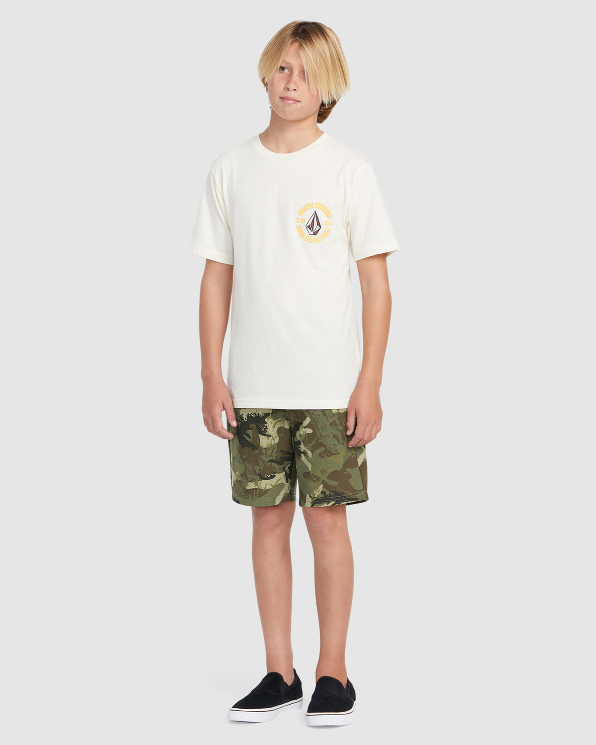 Boys 8-16 Printed Hybrid Shorts