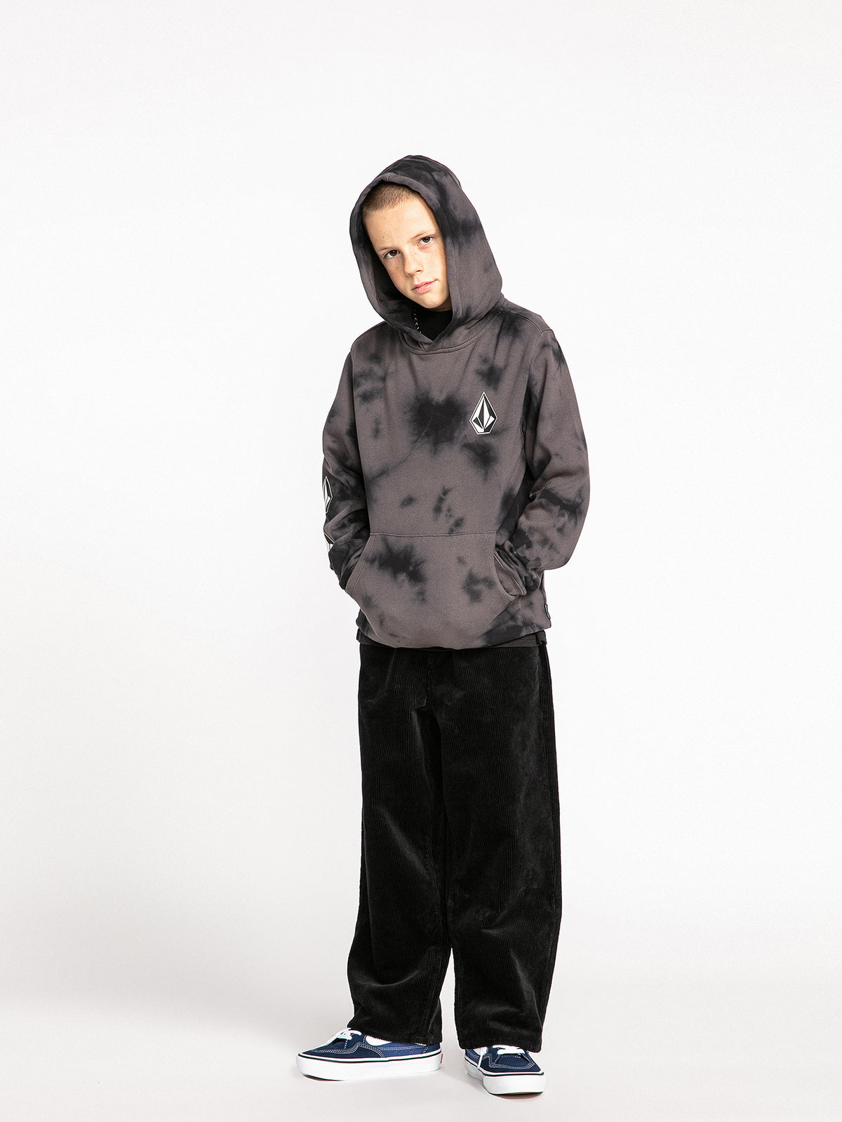 Boys 8-16 Iconic Stone Plus Pullover Hoodie