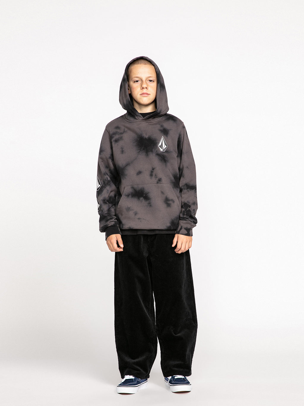 Boys 8-16 Iconic Stone Plus Pullover Hoodie