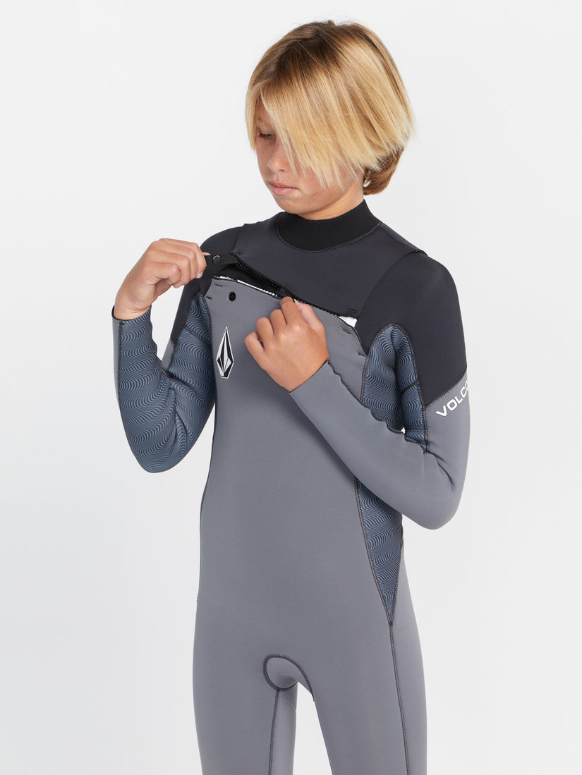Boys 8-16 Modulateri 3/2mm Chest Zip Wetsuit