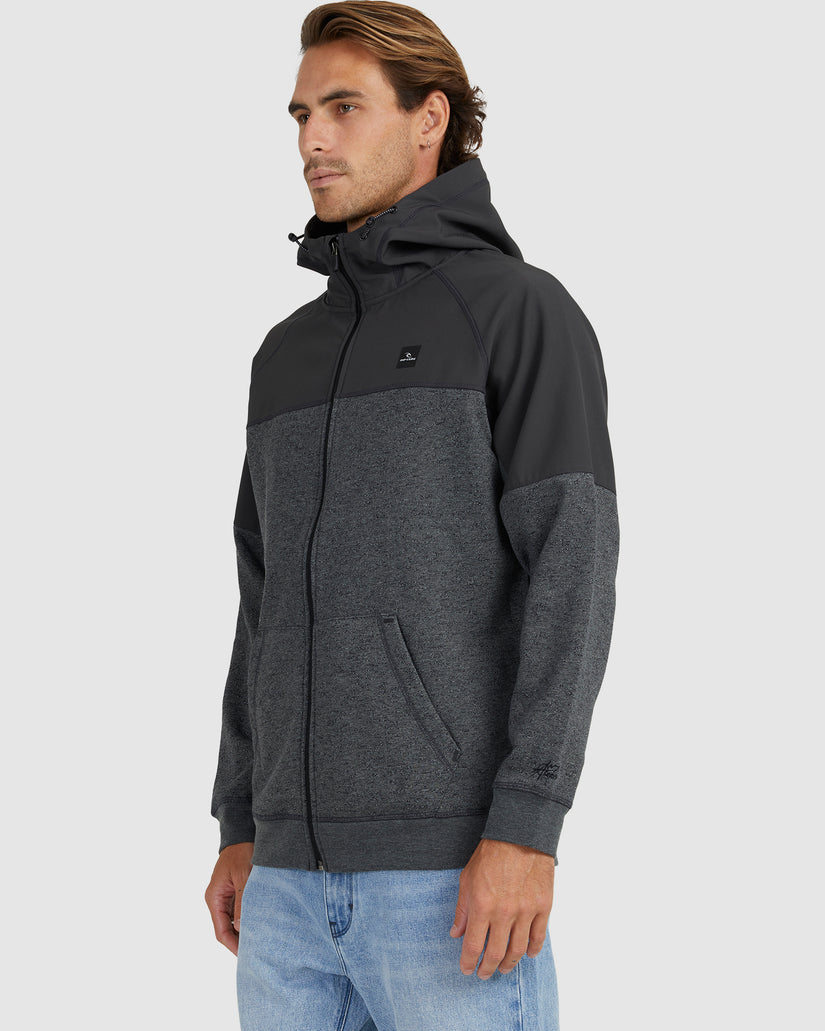 MENS VIRAL ANTI SERIES ZIP THRU HOODIE