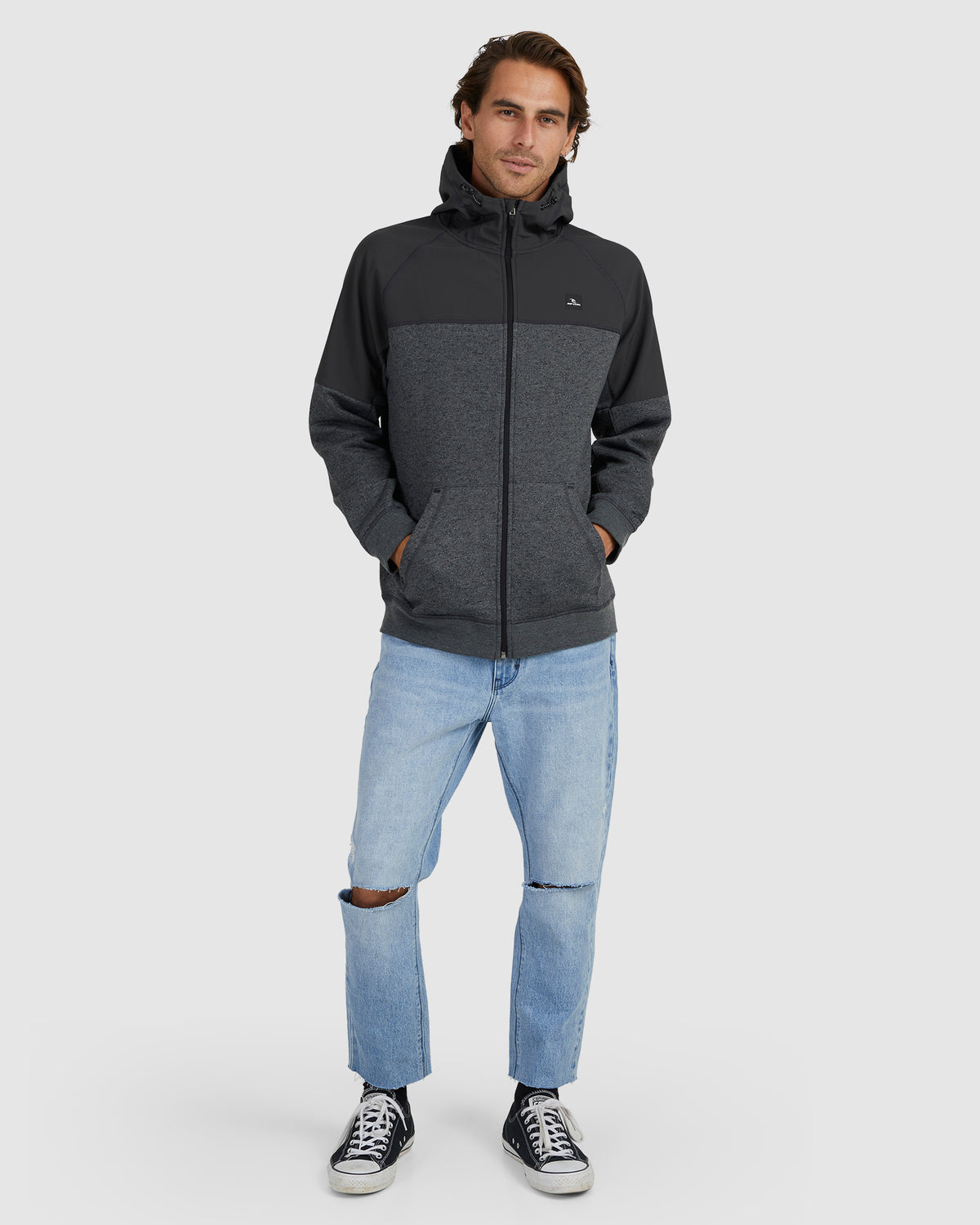 MENS VIRAL ANTI SERIES ZIP THRU HOODIE