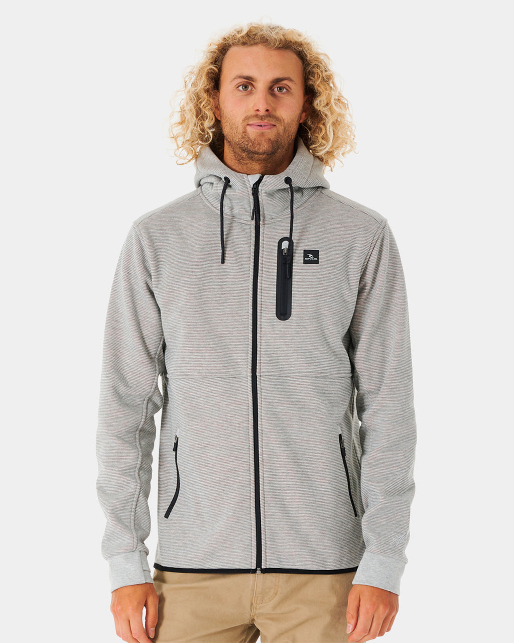 Mens Anti Series Departed Zip Up Hoodie