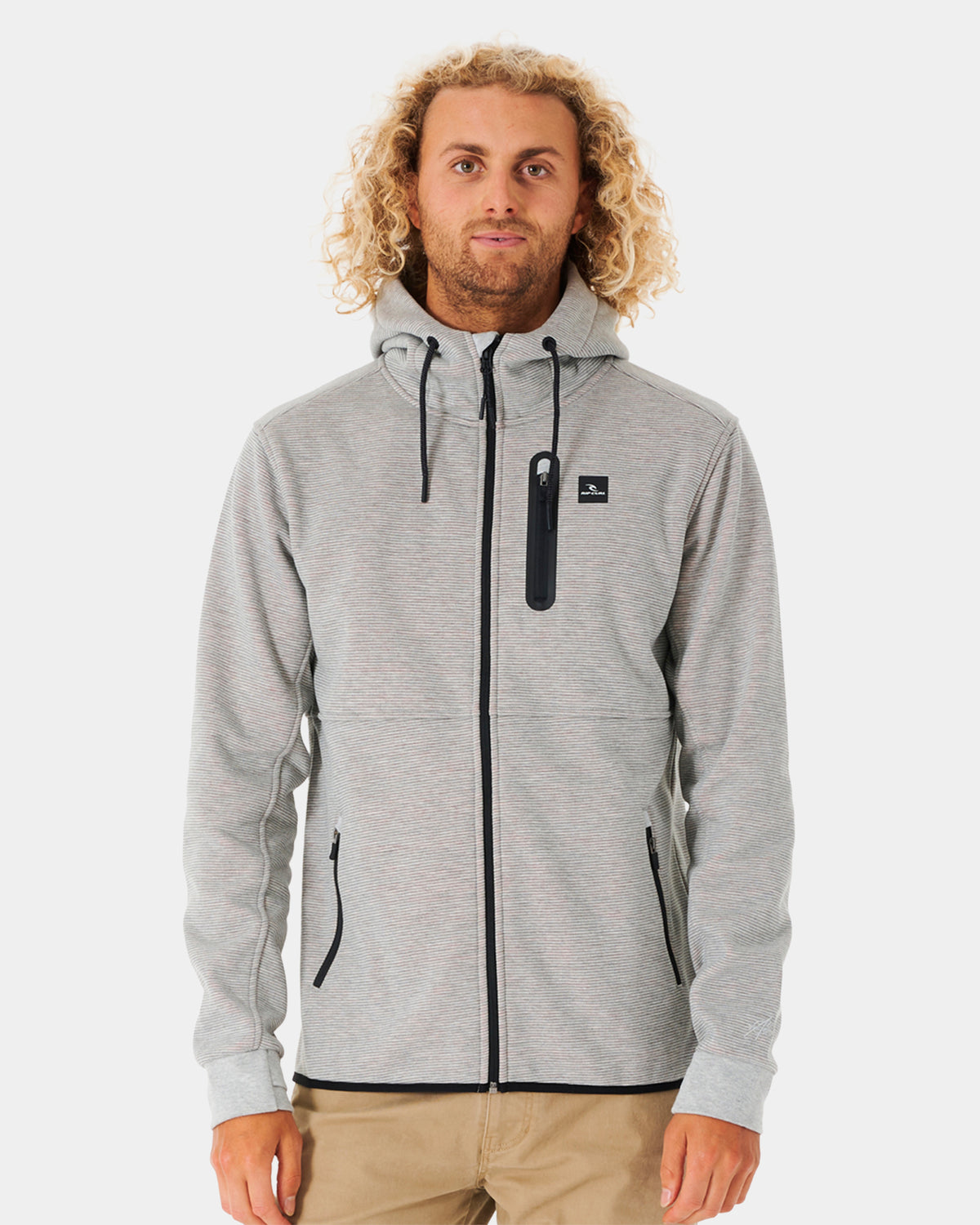 Mens Anti Series Departed Zip Up Hoodie