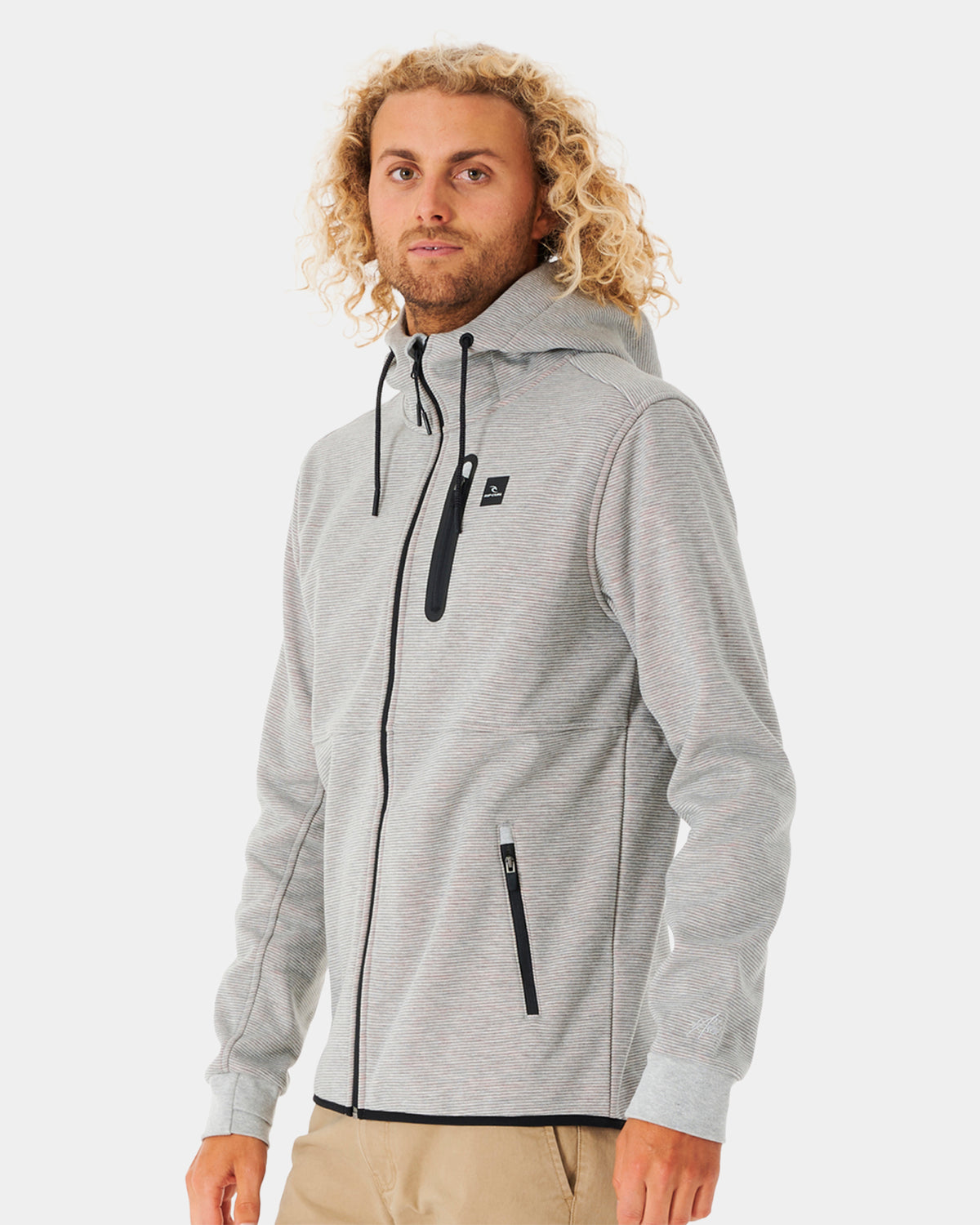 Mens Anti Series Departed Zip Up Hoodie