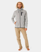 Mens Anti Series Departed Zip Up Hoodie