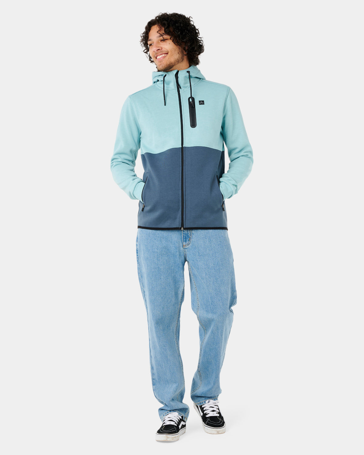 MENS ANTI SERIES DEPARTED ZIP THRU JUMPER