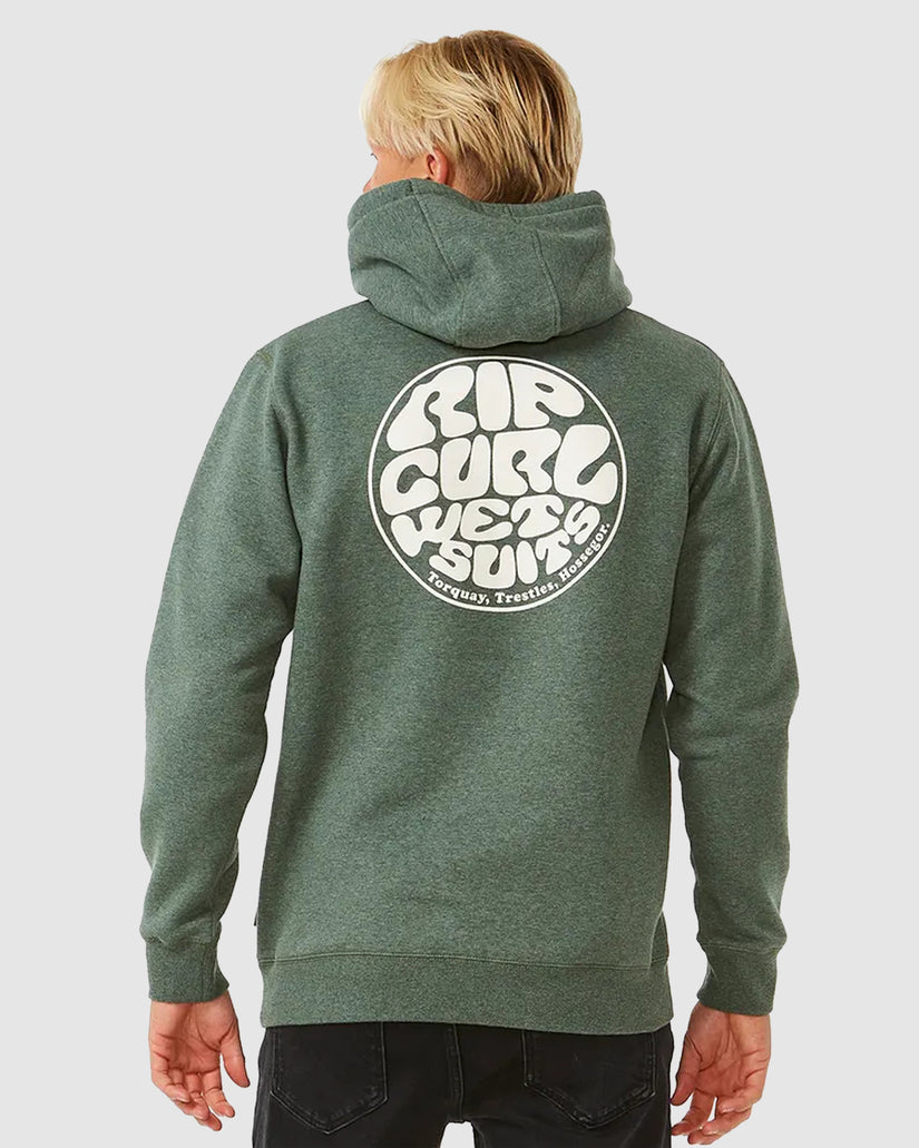 Mens Wetsuit Icon Pullover Hoodie