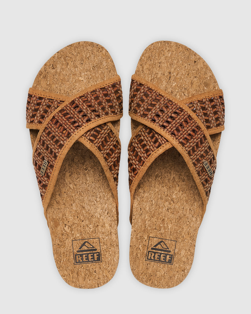WOMENS CUSHION WOVEN BLOOM SANDALS
