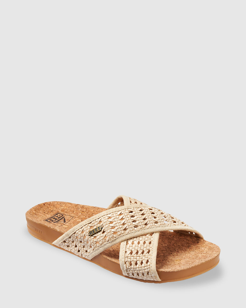 WOMENS CUSHION WOVEN BLOOM SANDALS