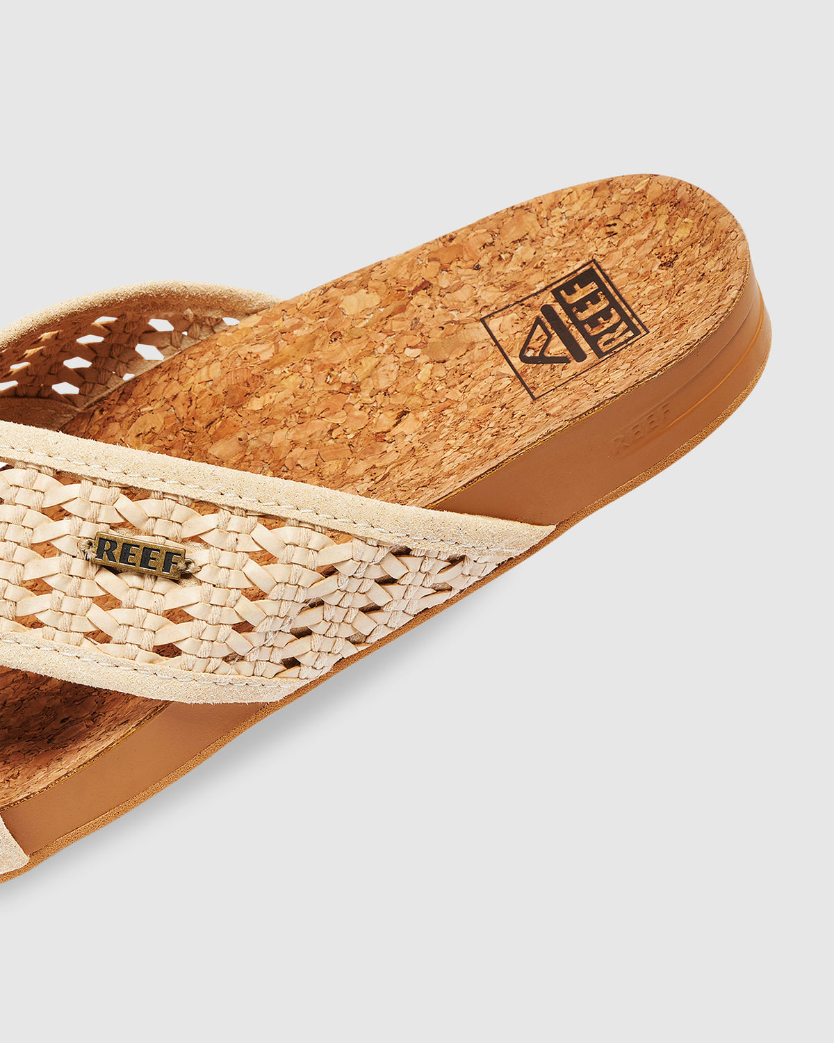 WOMENS CUSHION WOVEN BLOOM SANDALS