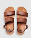 WOMENS CUSHION VISTA HI BUCKLE SANDALS