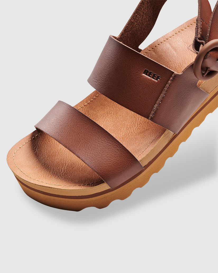 WOMENS CUSHION VISTA HI BUCKLE SANDALS