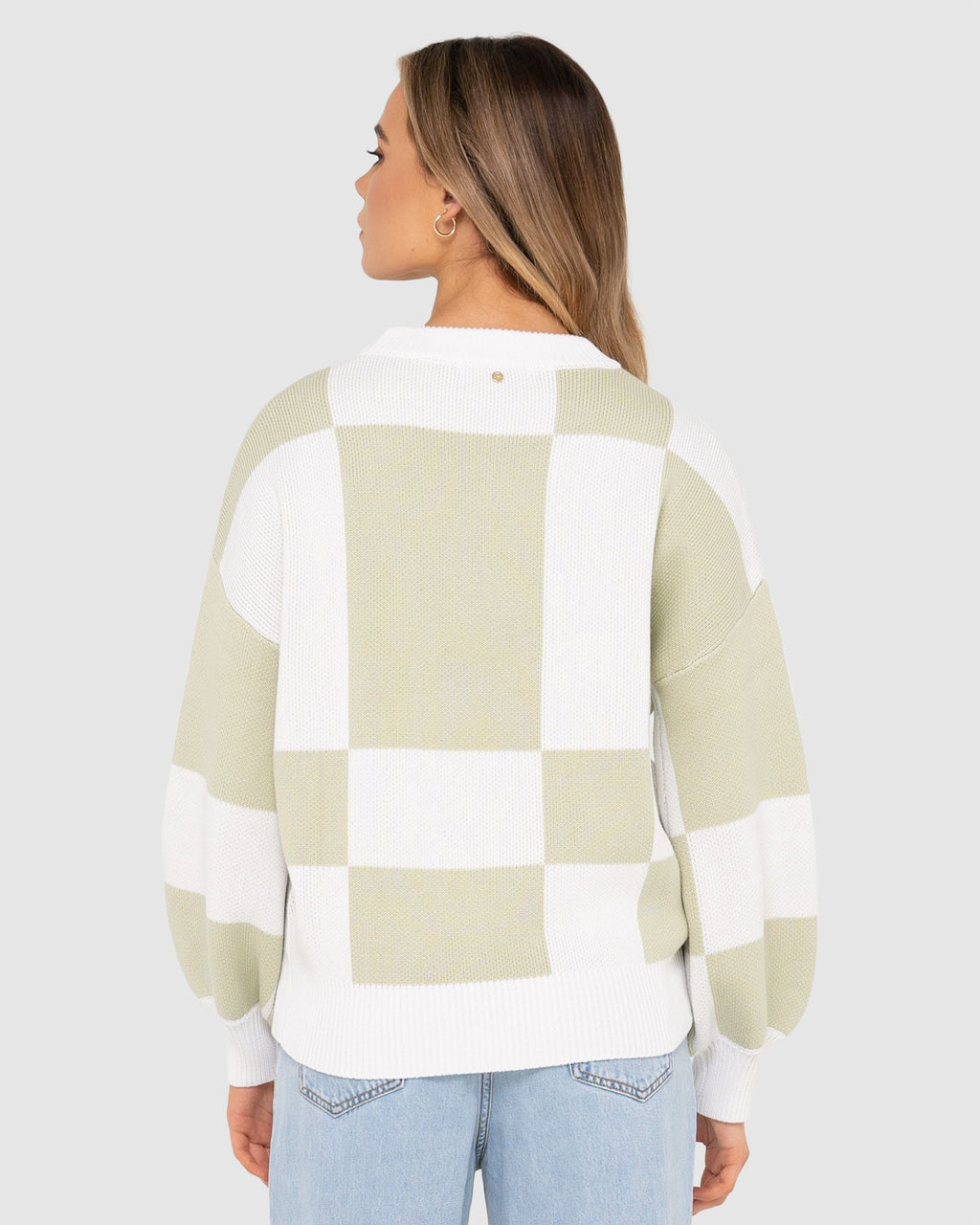 WOMENS DORA CREW NECK KNIT TOP
