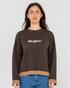 Womens Rider Relaxed Crew Neck