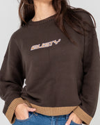 Womens Rider Relaxed Crew Neck