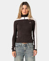Womens Daddy Gb Zip Through Knit Jacket