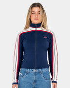Womens Daddy Zip Through Skimmer Casual Jacket