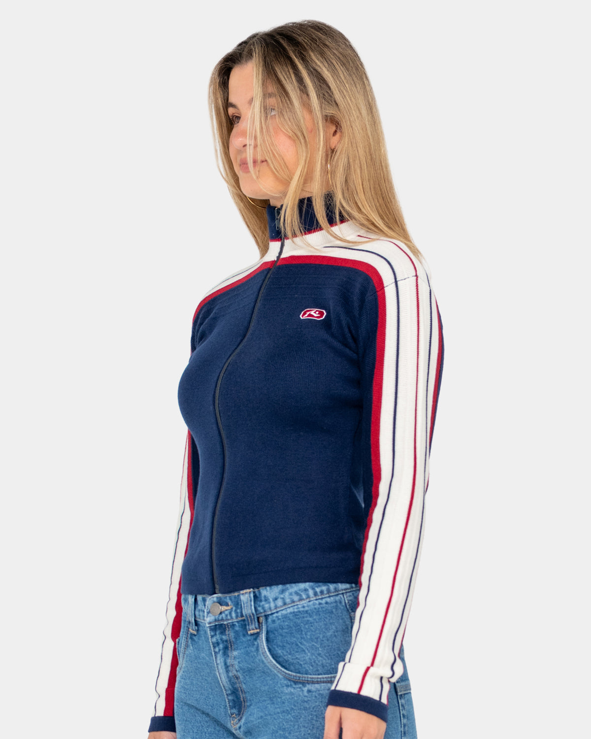 Womens Daddy Zip Through Skimmer Casual Jacket