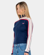 Womens Daddy Zip Through Skimmer Casual Jacket