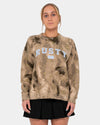 Womens Camoozy Knitted Crew Neck