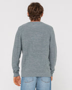 MENS SKYLINER CREW NECK KNIT TOP