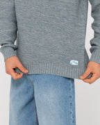 MENS SKYLINER CREW NECK KNIT TOP
