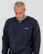 Mens Venom Vee Neck Jumper