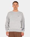 BIG RED CREW NECK SWEATER
